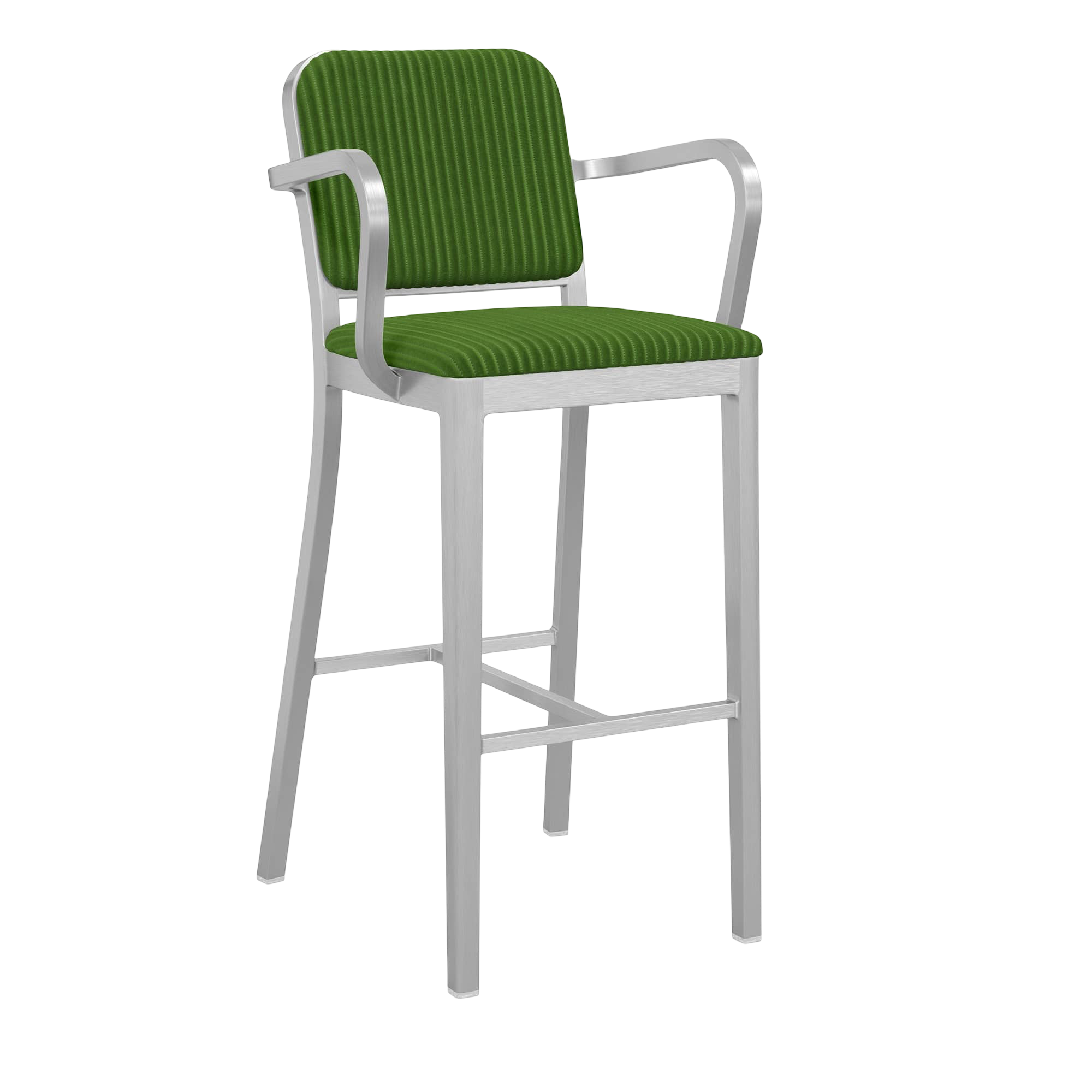 Navy® Officer Stool with arms - Hand Brushed