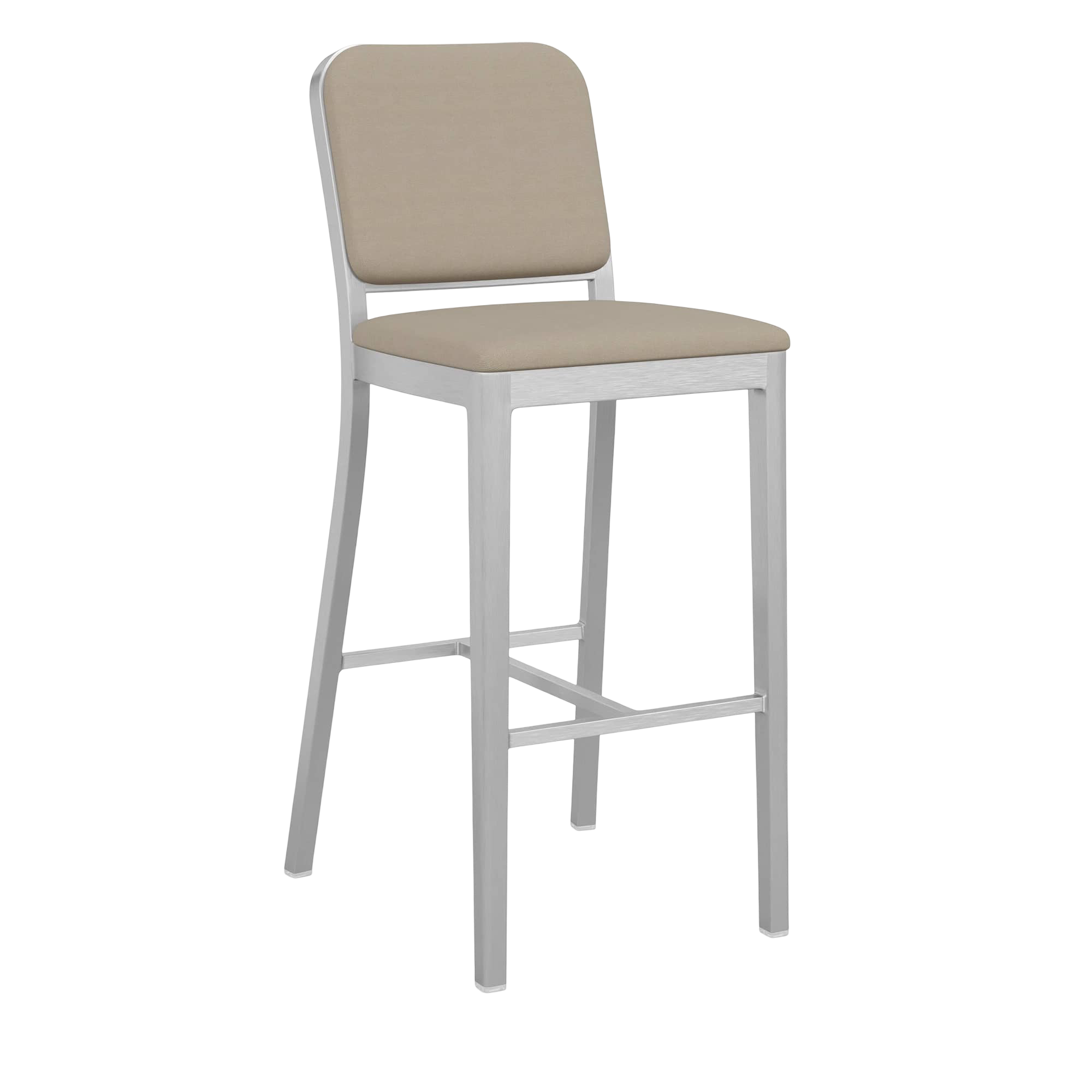 Navy® Officer Stool - Hand Brushed