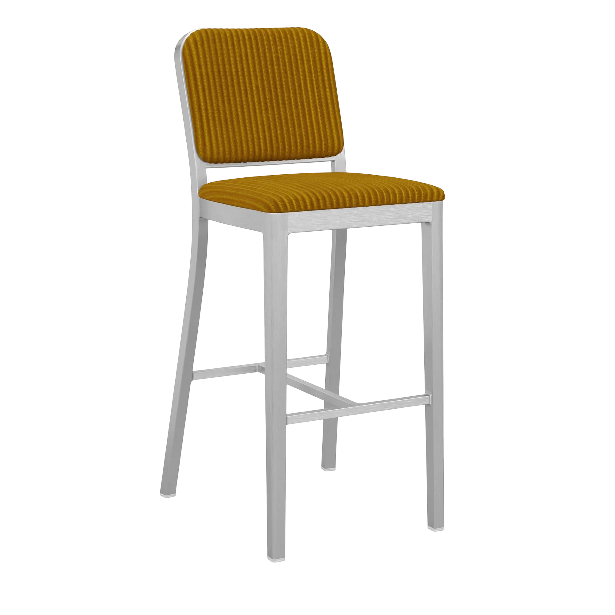 Navy® Officer Stool - Hand Brushed
