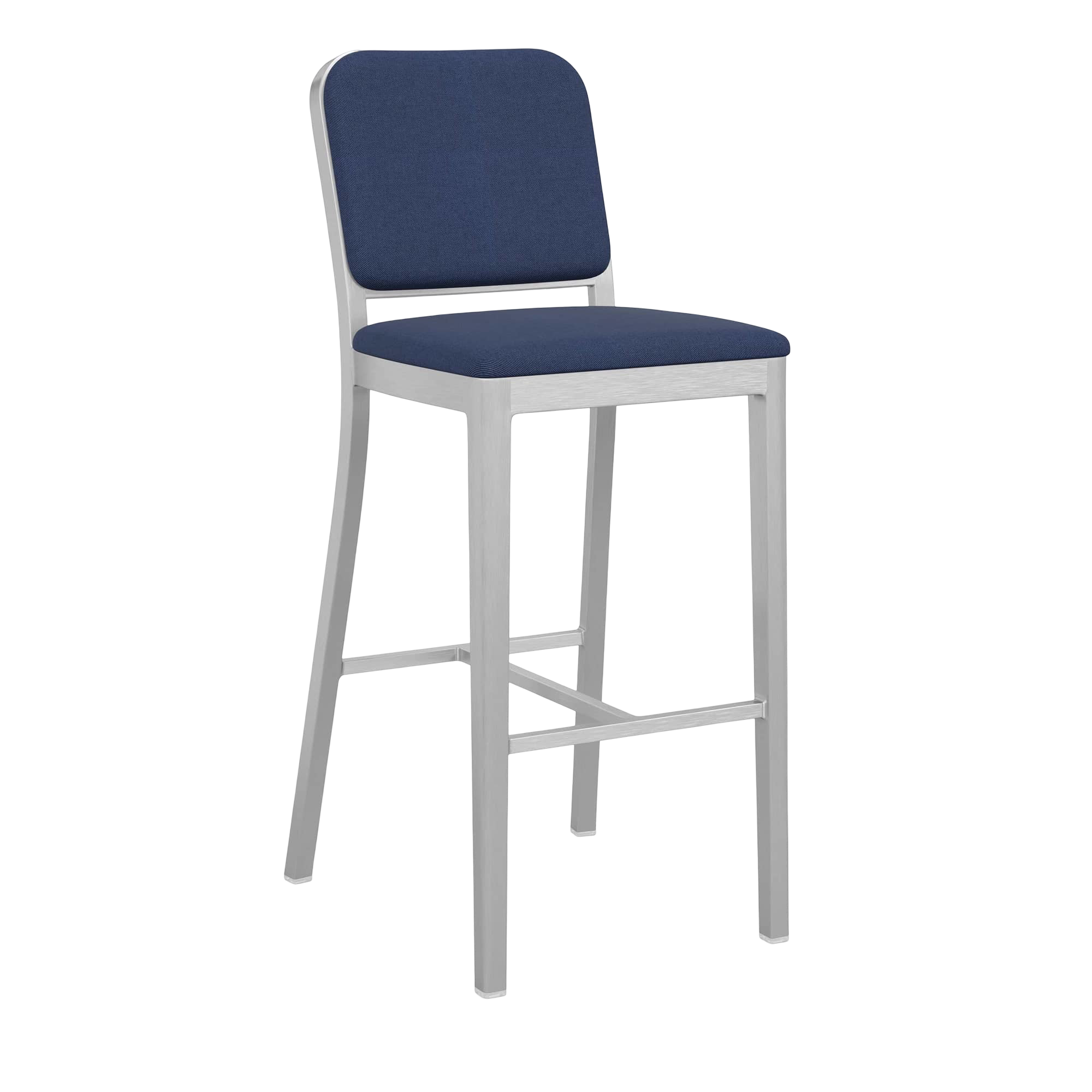 Navy® Officer Stool - Hand Brushed