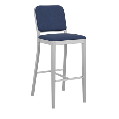 Navy® Officer Stool - Hand Brushed