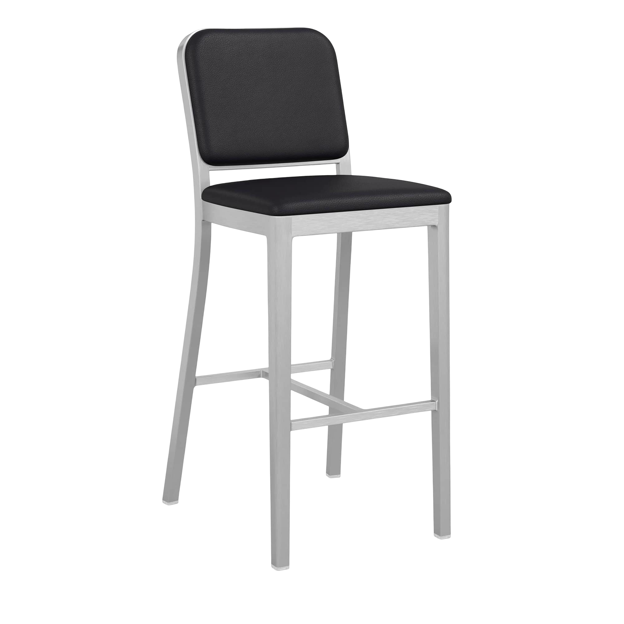 Navy® Officer Stool - Hand Brushed