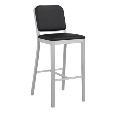Navy® Officer Stool - Hand Brushed