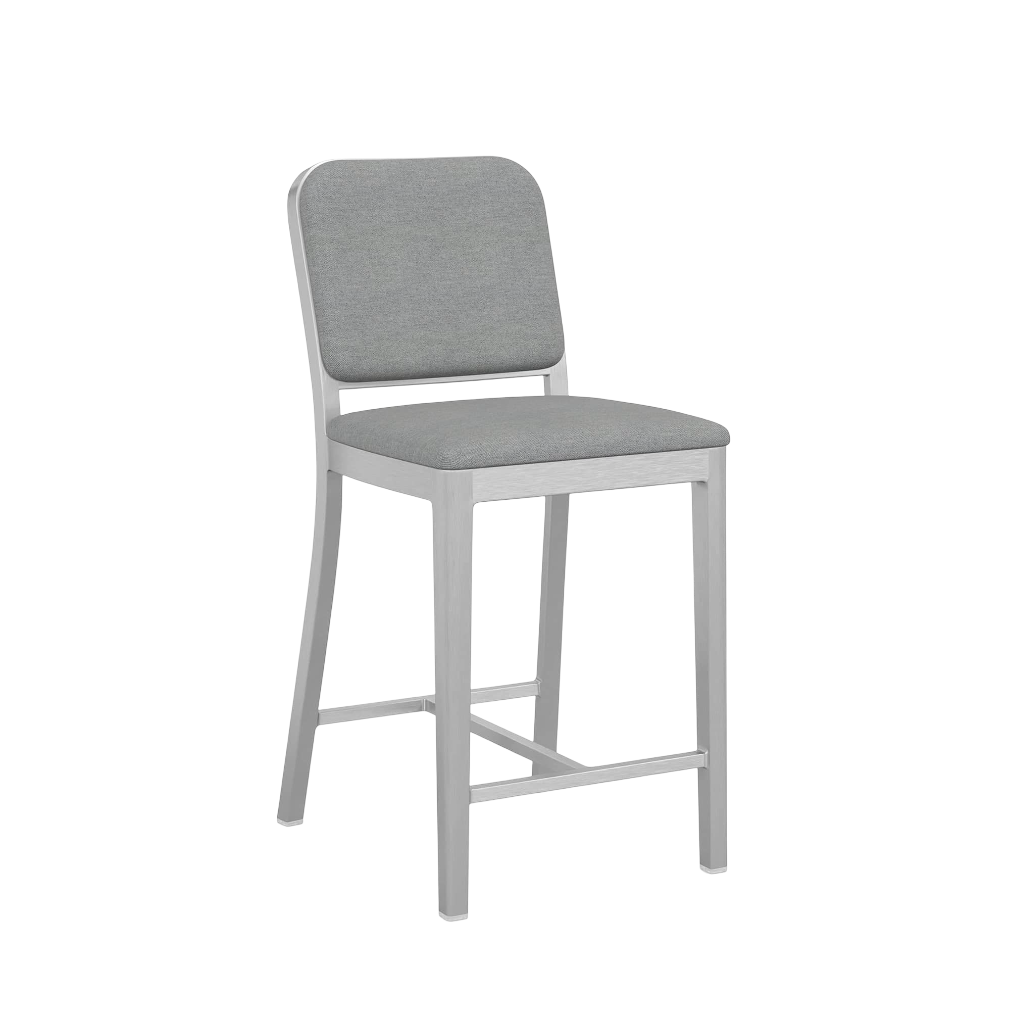 Navy® Officer Stool - Hand Brushed