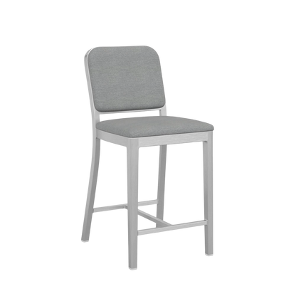 Navy® Officer Stool - Hand Brushed