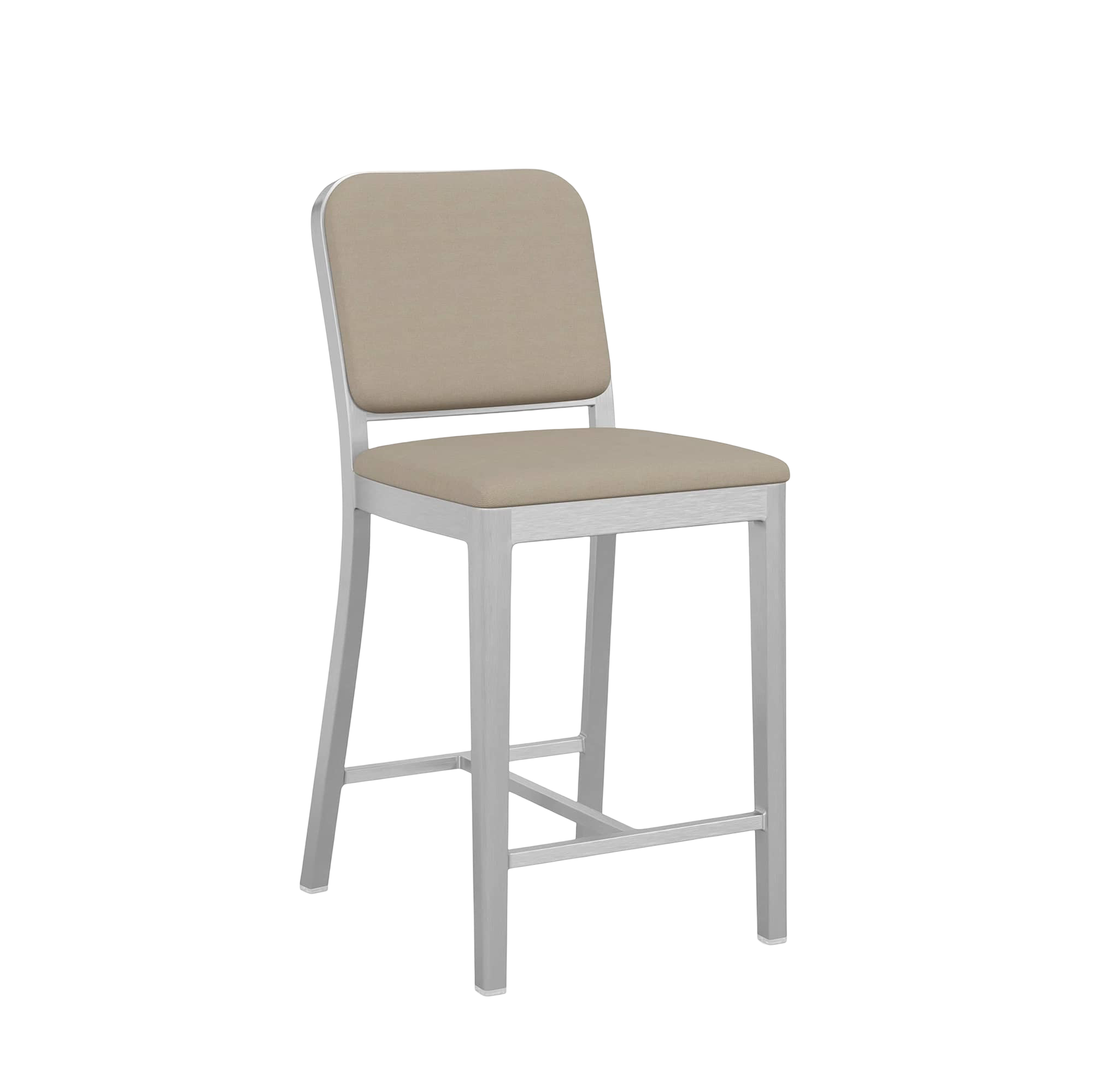 Navy® Officer Stool - Hand Brushed