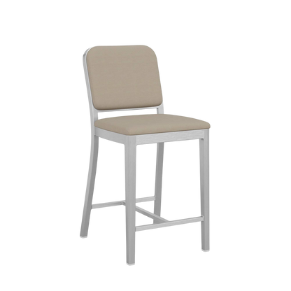 Navy® Officer Stool - Hand Brushed