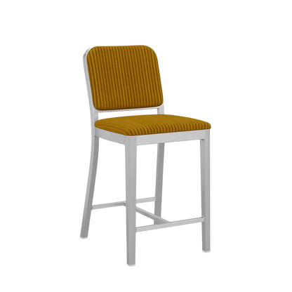 Navy® Officer Stool - Hand Brushed
