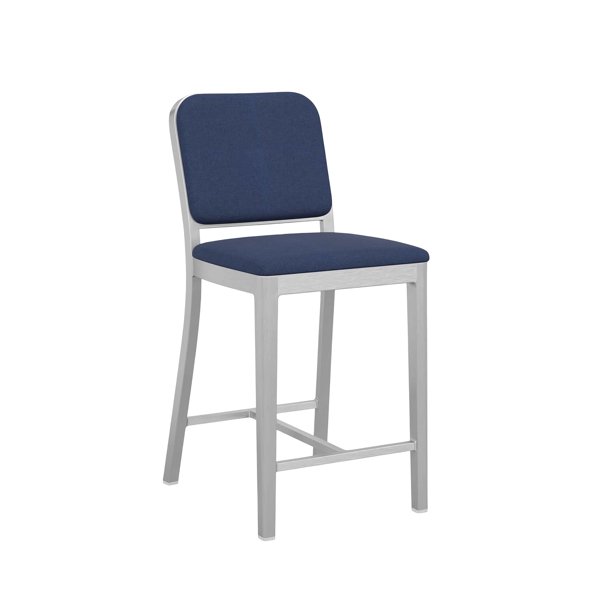 Navy® Officer Stool - Hand Brushed