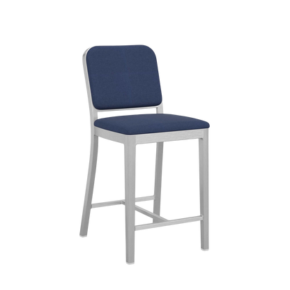 Navy® Officer Stool - Hand Brushed