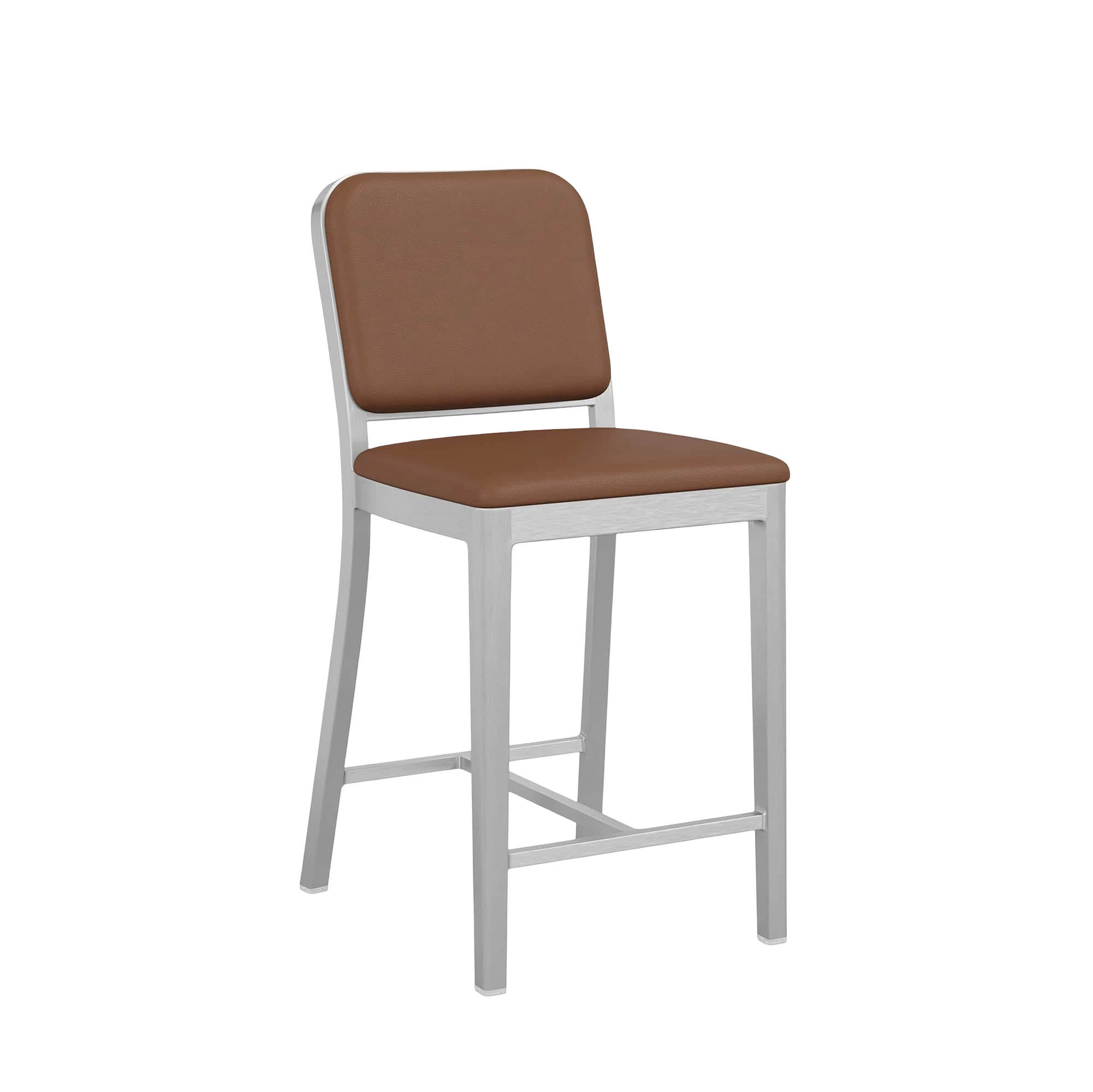 Navy® Officer Stool - Hand Brushed