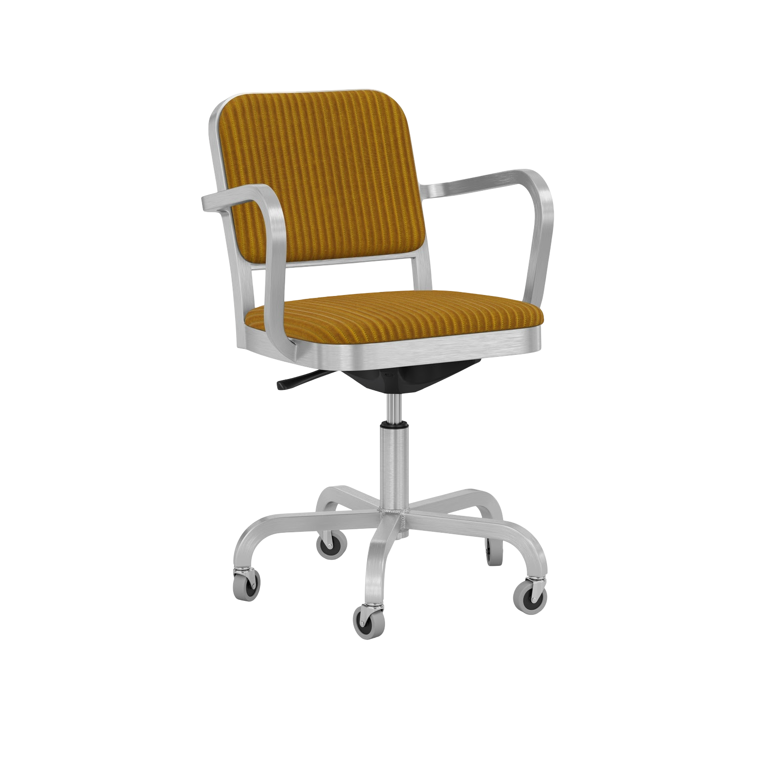 Navy® Officer Swivel Armchair - Hand brushed