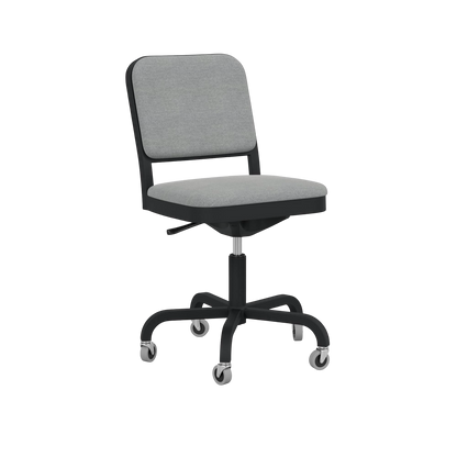 Navy® Officer Swivel Chair - Black powder coated