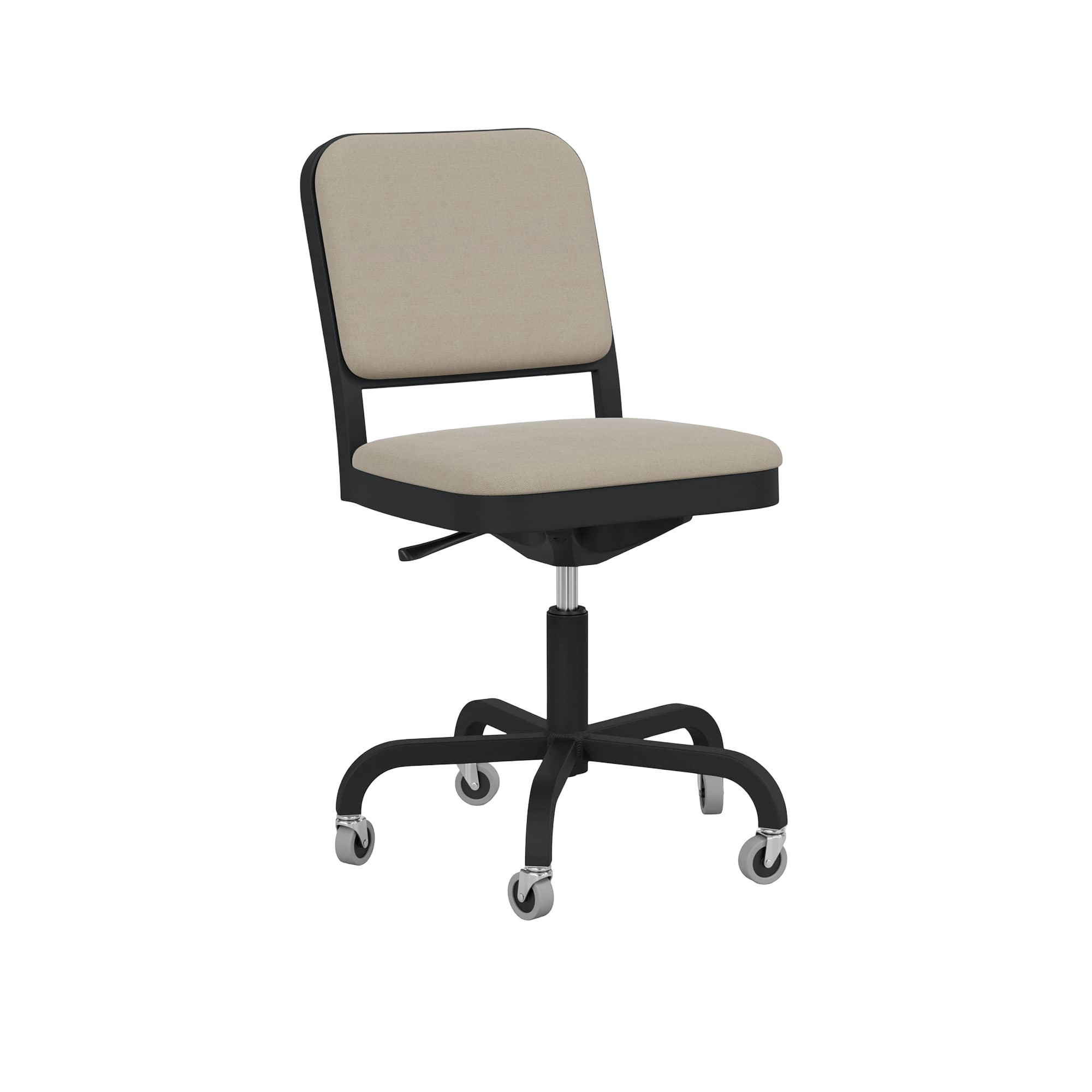 Navy® Officer Swivel Chair - Black powder coated