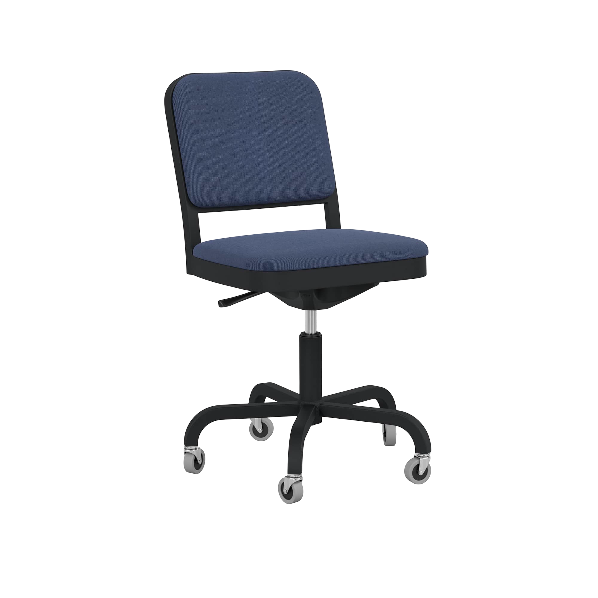 Navy® Officer Swivel Chair - Black powder coated