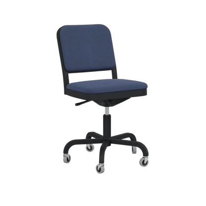 Navy® Officer Swivel Chair - Black powder coated
