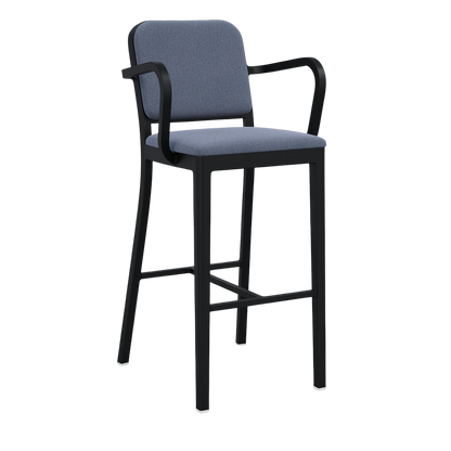 Navy® Officer Stool with arms by Jasper Morrison