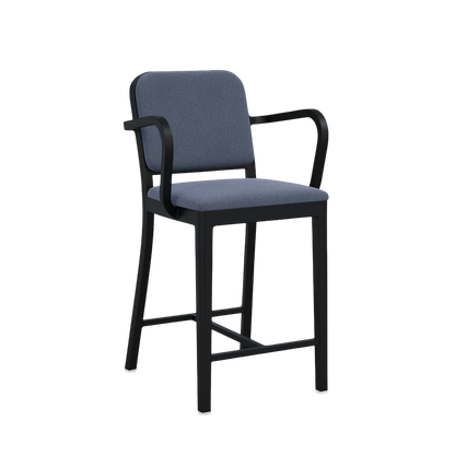 Navy® Officer Stool with arms by Jasper Morrison