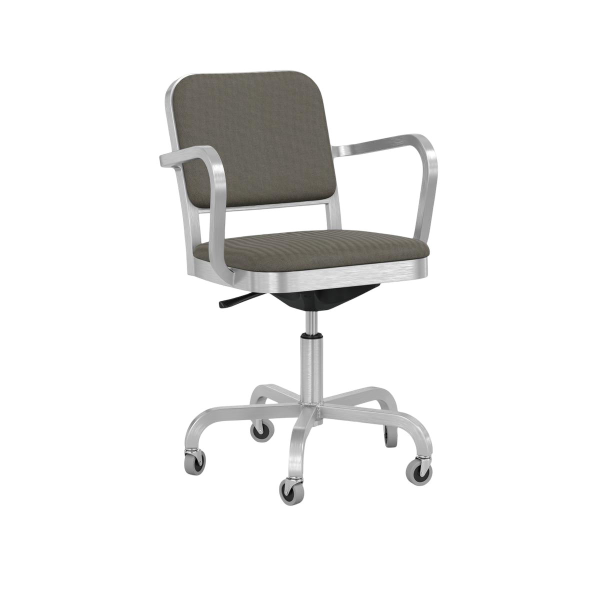 Navy® Officer Swivel Armchair - Hand brushed