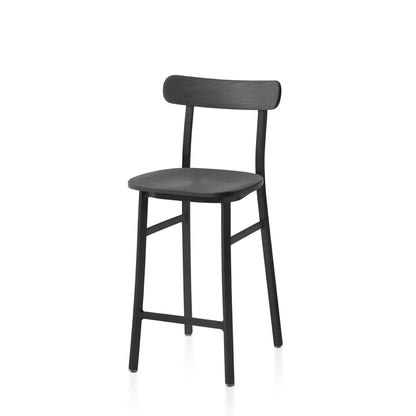 Utility Stool by Jasper Morrison - Black powder-coated