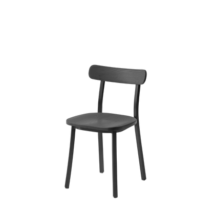 Utility side chair - Black powder coated