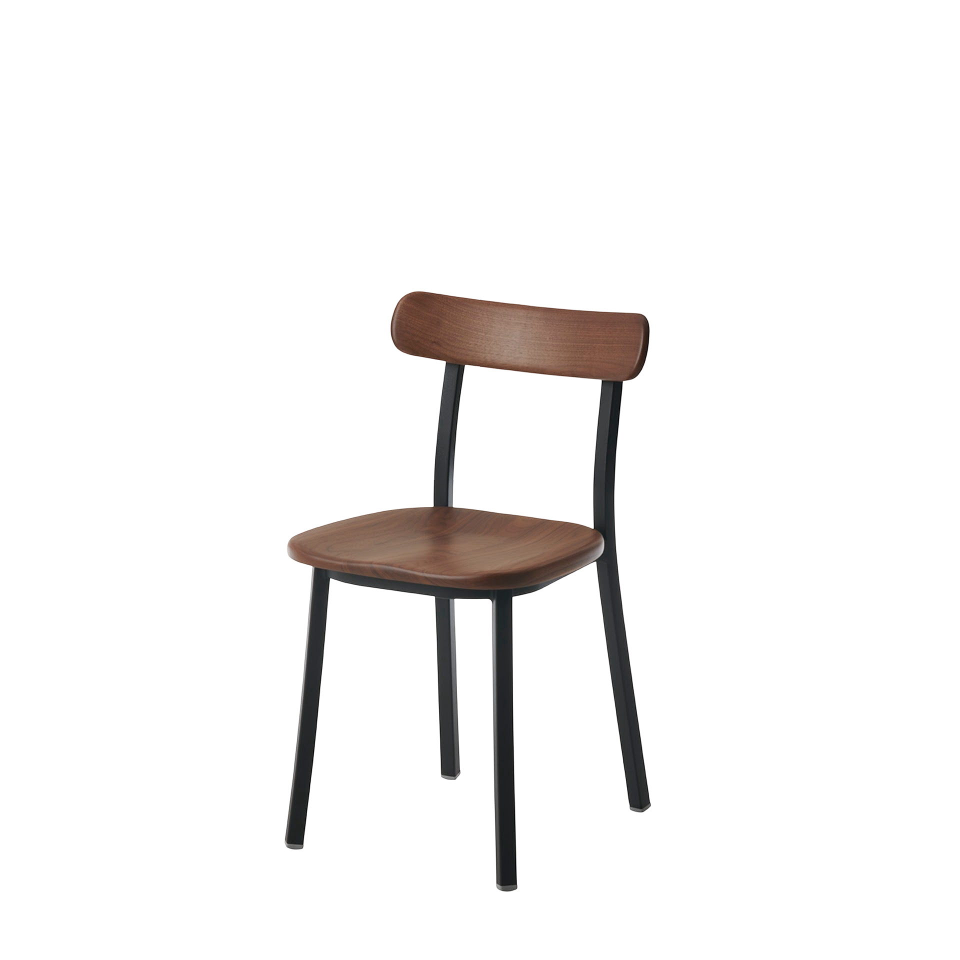 Utility side chair - Black powder coated