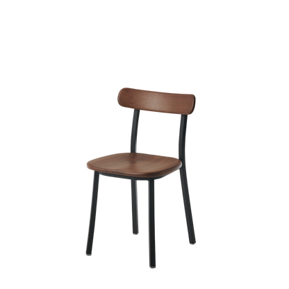 Utility side chair - Black powder coated