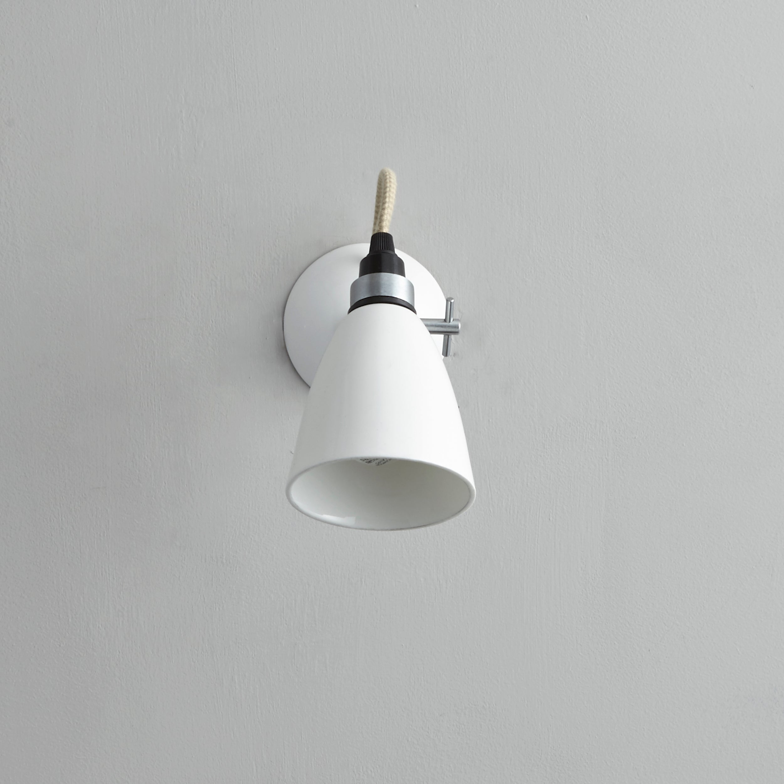 Hector Dome Small switched wall light