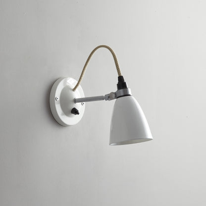 Hector Dome Medium switched wall light