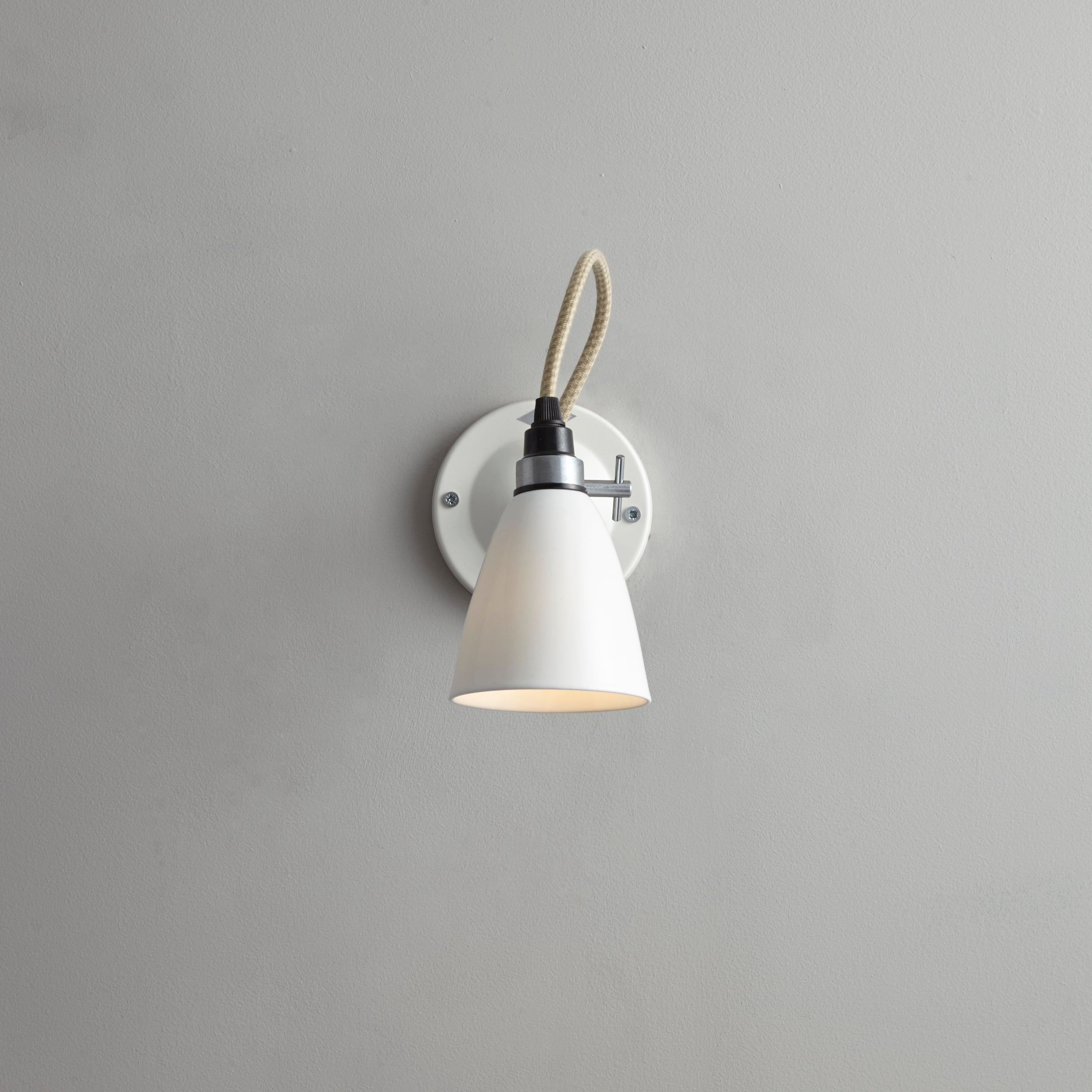 Hector Dome Medium switched wall light