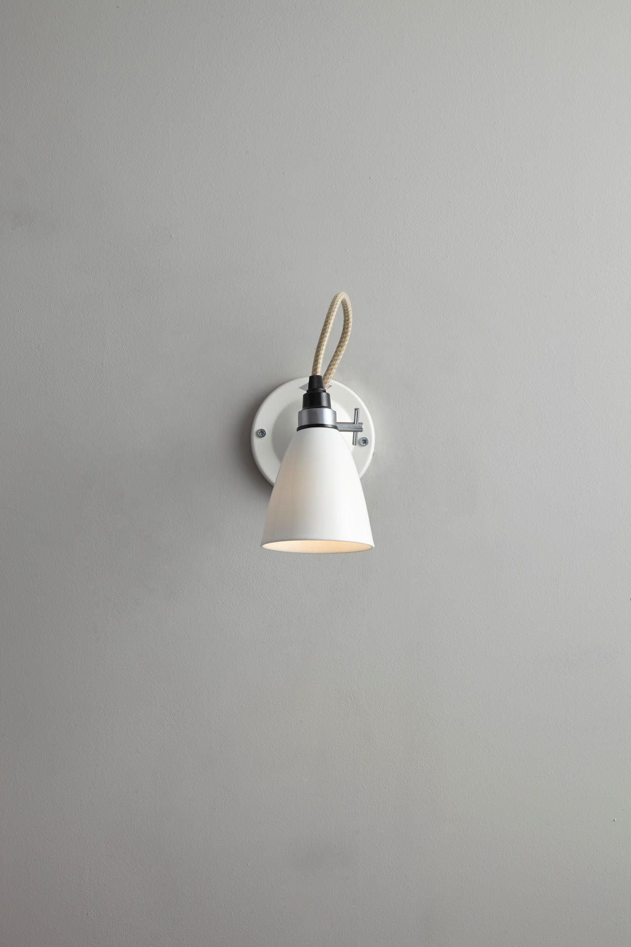 Hector Dome Small switched wall light