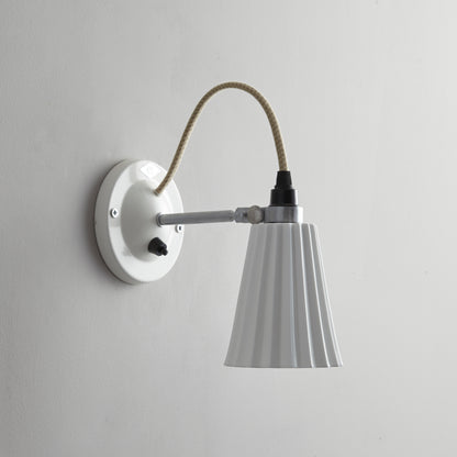 Hector Pleat small switched wall light