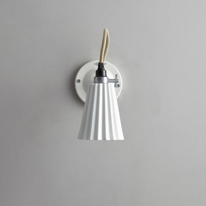 Hector Pleat small switched wall light