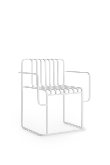 Grill dining armchair