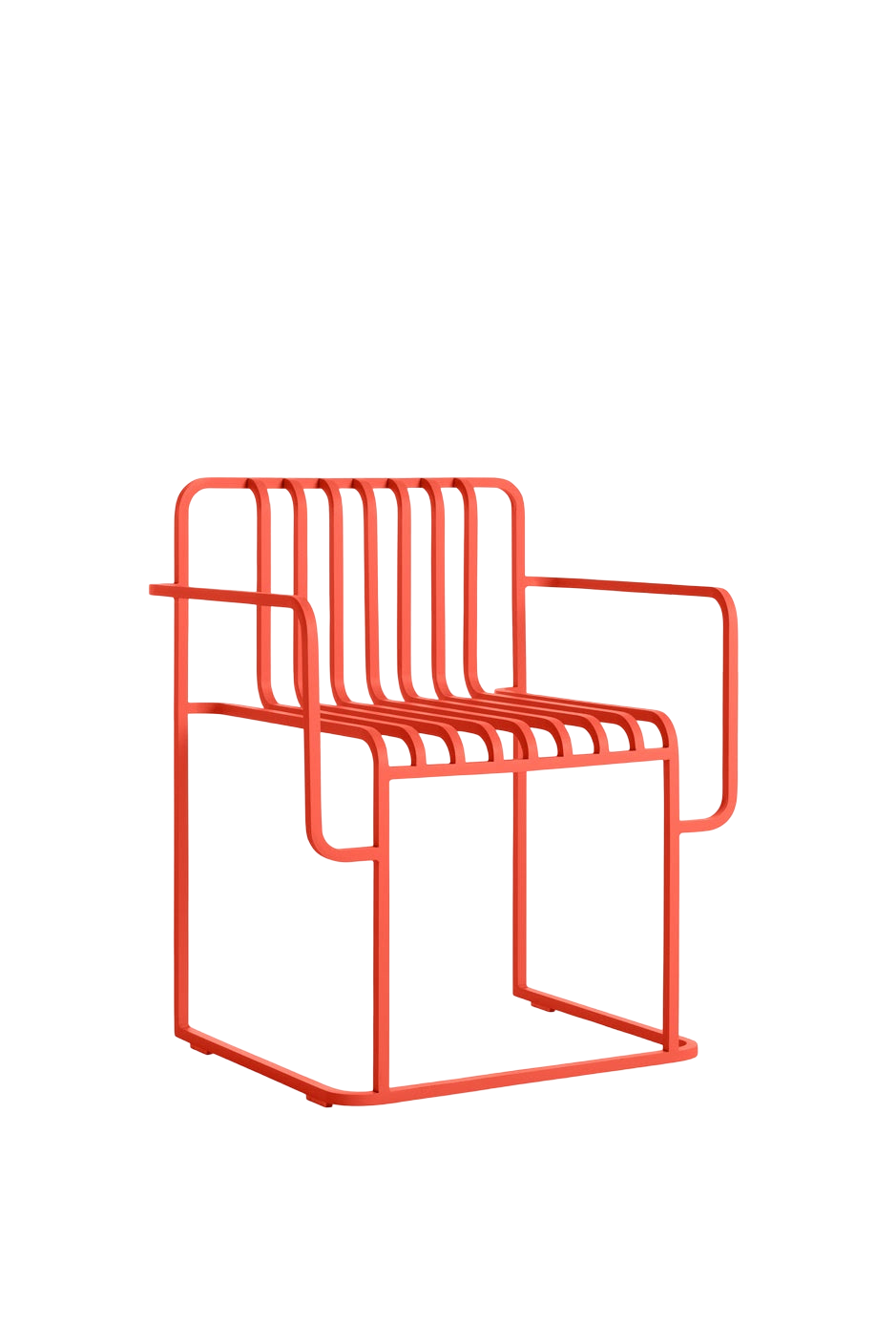 Grill dining armchair