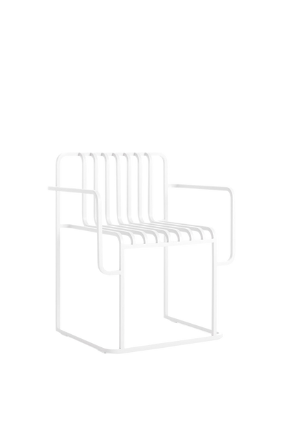 Grill dining armchair
