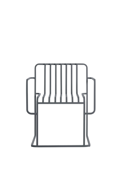 Grill dining armchair
