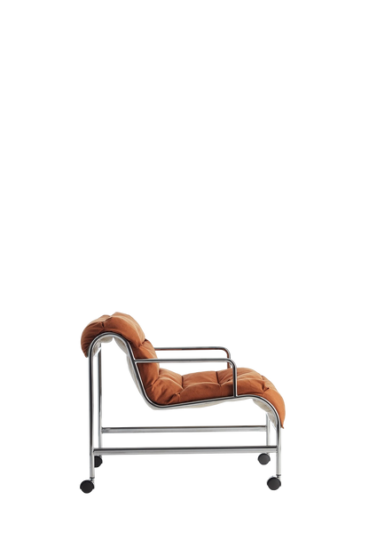 Sunny Easy Chair with Armrests & Casters