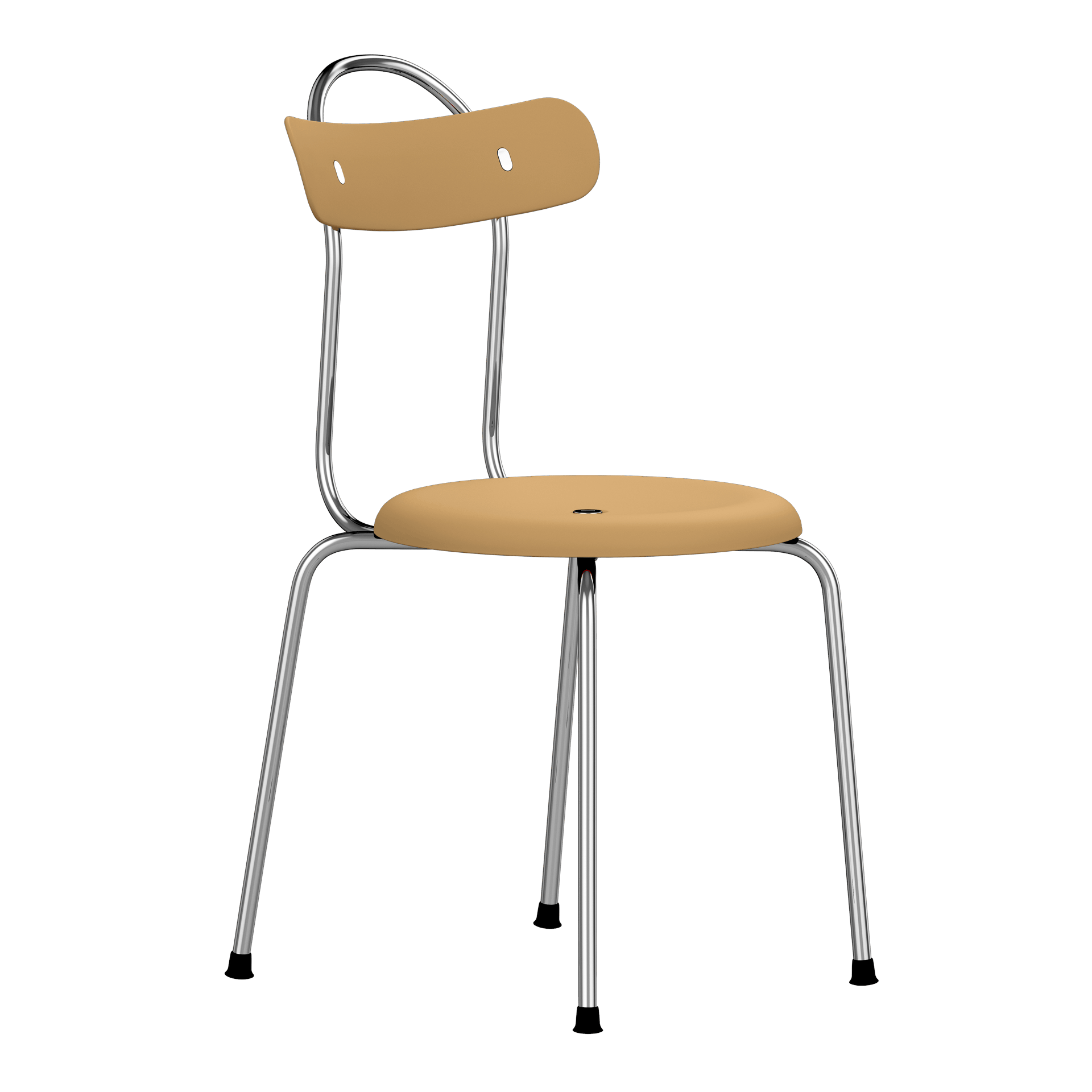 Taburett Plus Chair - Chrome Frame