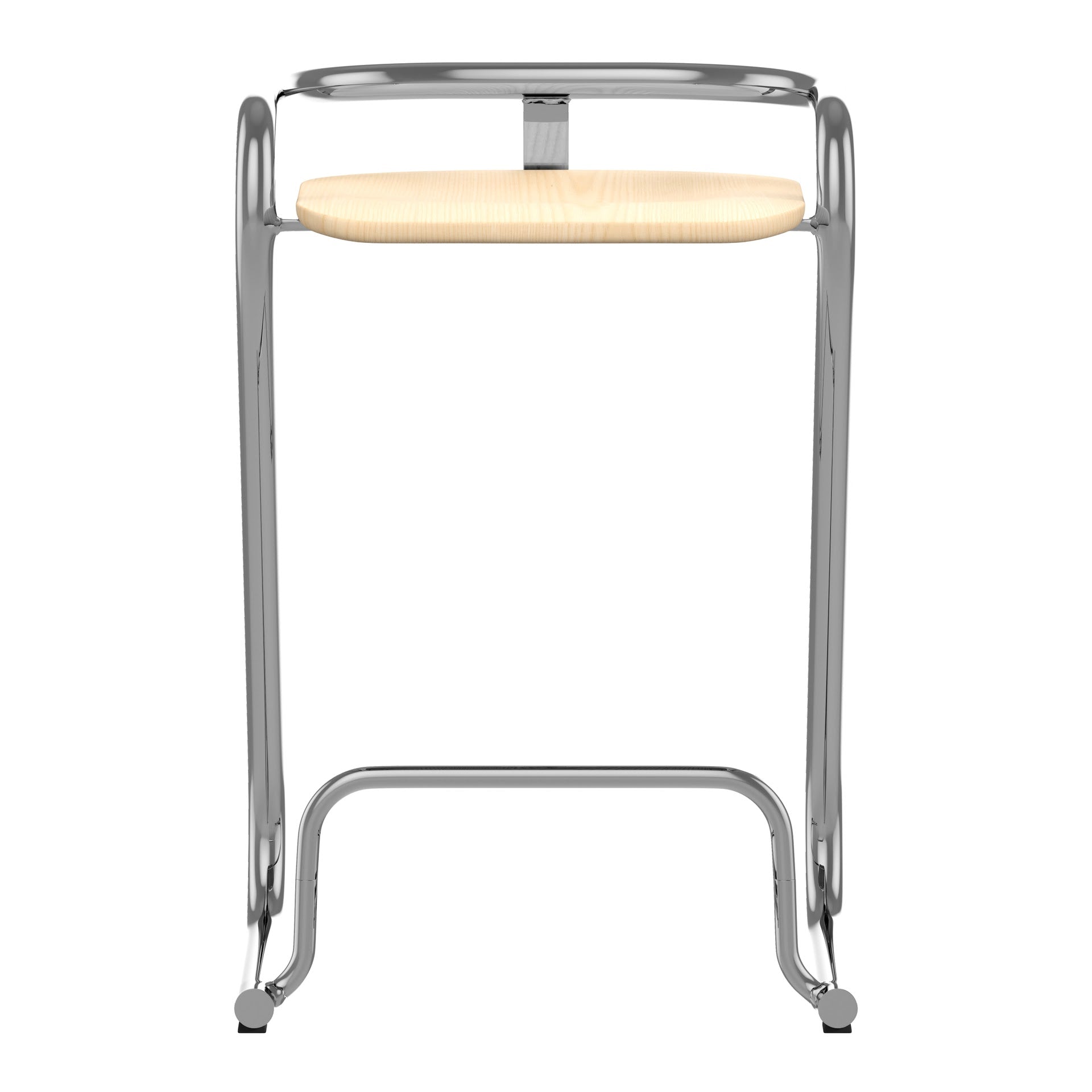 S70-3 Stool - Chrome frame