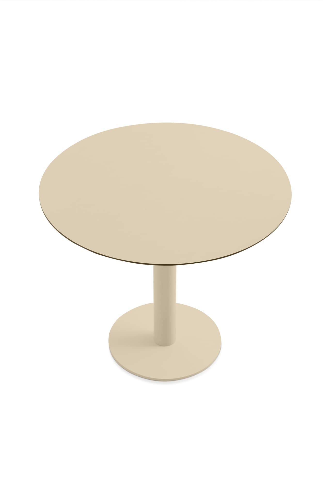 Mona Column Leg Dining Table - Round