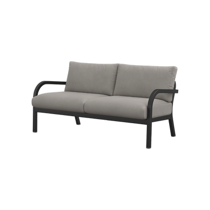 Navy® Lounge 2-seat Sofa - Black Powder Coated