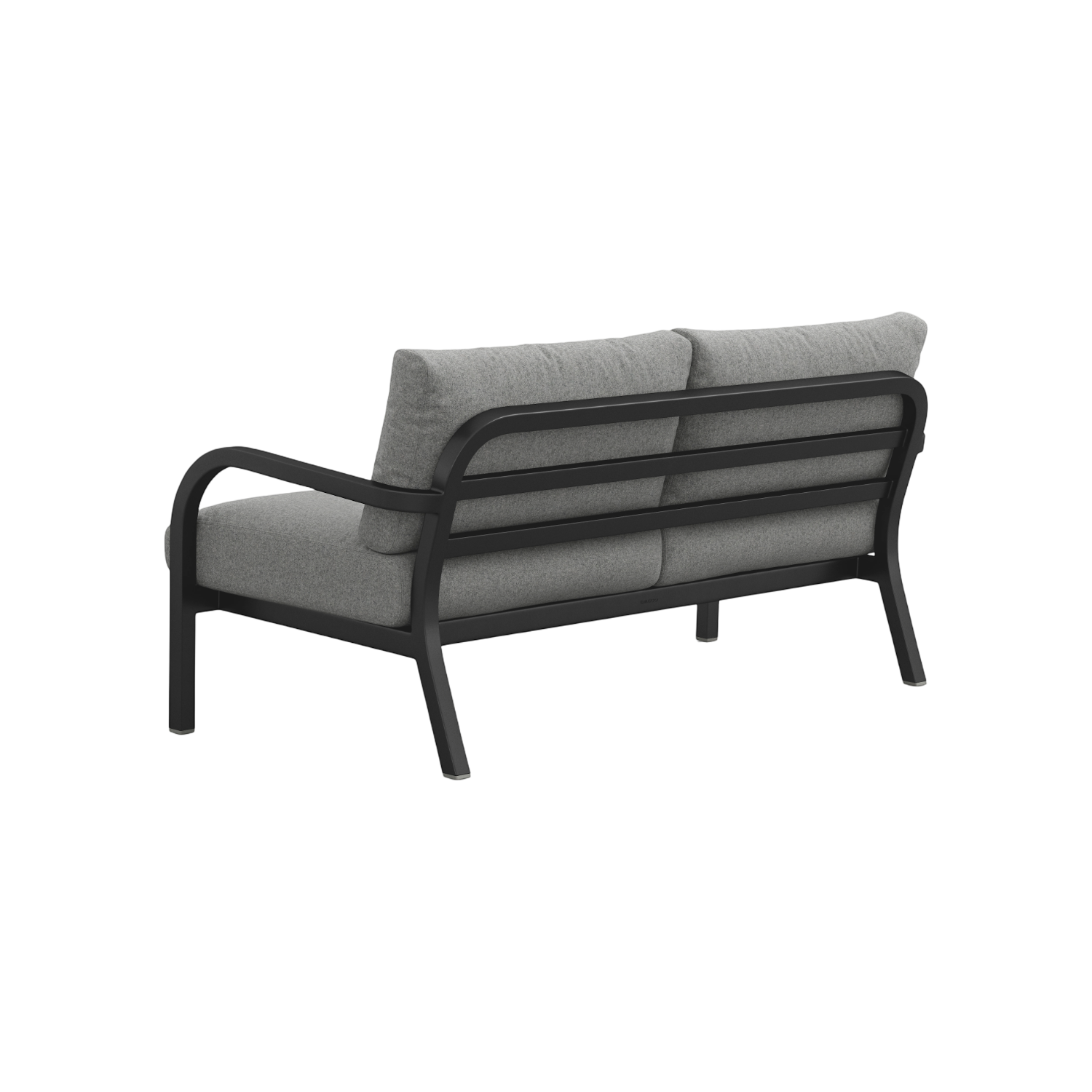 Navy® Lounge 2-seat Sofa - Black Powder Coated