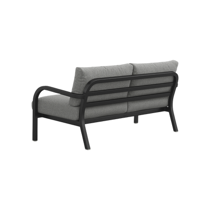 Navy® Lounge 2-seat Sofa - Black Powder Coated