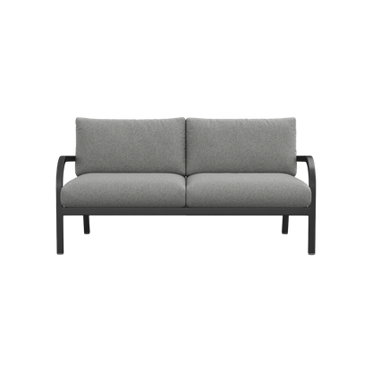 Navy® Lounge 2-seat Sofa - Black Powder Coated