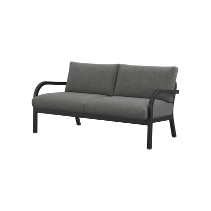 Navy® Lounge 2-seat Sofa - Black Powder Coated