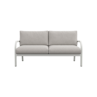 Navy® Lounge 2-seat Sofa - White Grey Powder Coated