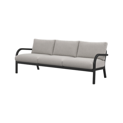 Navy® Lounge 3-seat Sofa - Black Powder Coated
