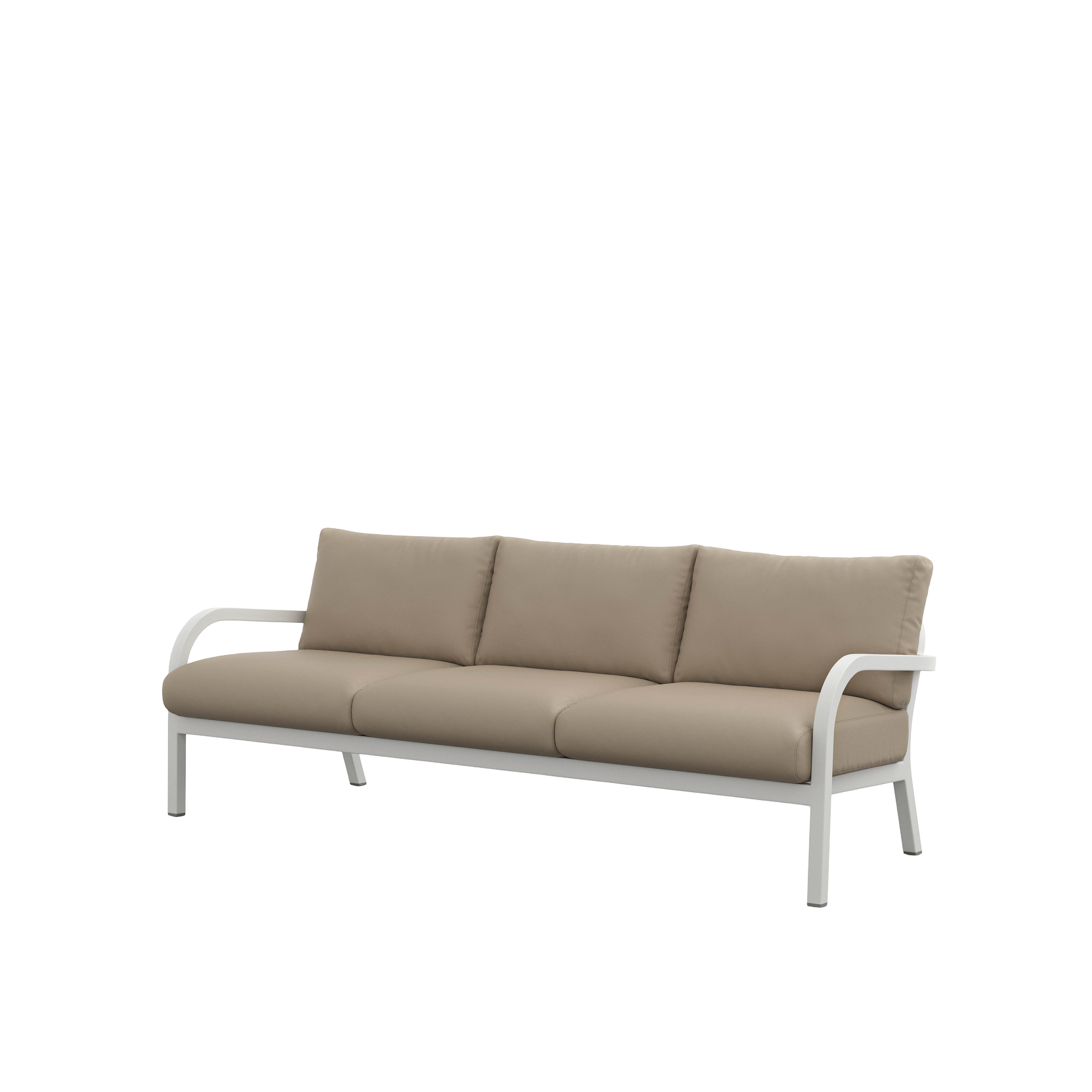 Navy® Lounge 3-seat Sofa - White Grey Coated