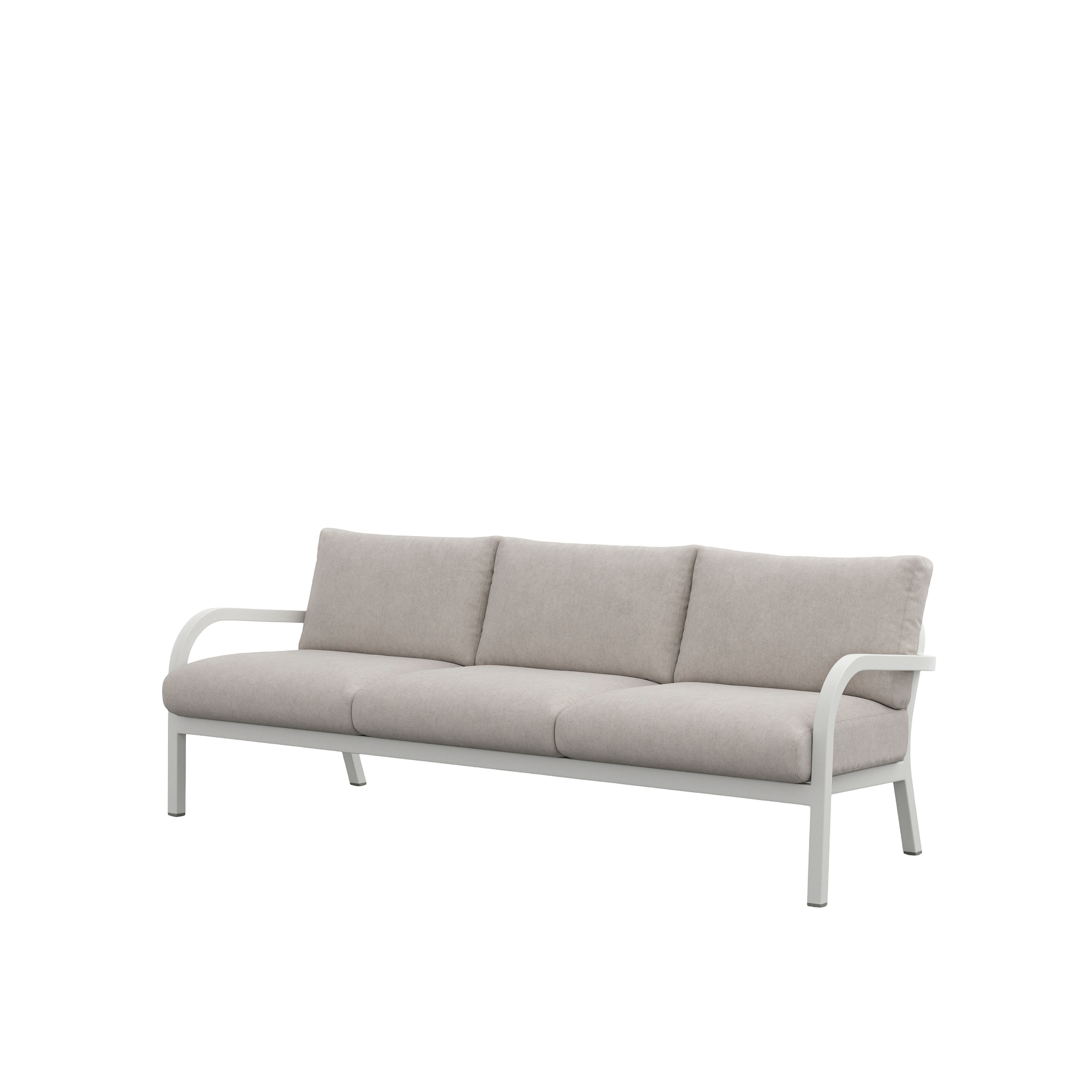 Navy® Lounge 3-seat Sofa - White Grey Coated